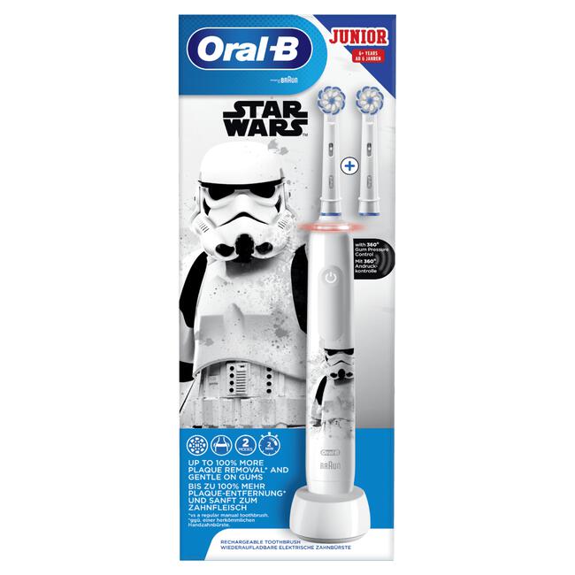 Intrekking Picknicken Rendezvous Oral-B Junior Star Wars Elektrische Tandenborstel By Braun 1 EA | Etos