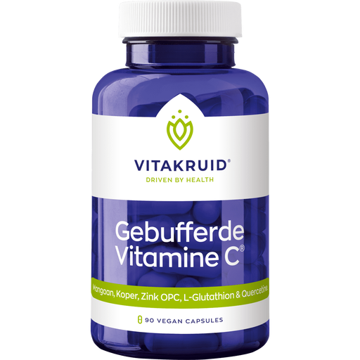Vitakruid Gebufferde Vitamine C Vegan Capsules 90 stuks