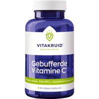 Vitakruid Gebufferde Vitamine C Vegan Capsules 90 stuks