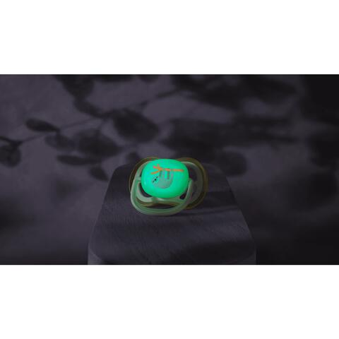 Philips Avent Fopspeen Ultra Air Night 6-18M Double Pack - SCF376/28