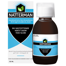Natterman Broomhexine Extra Sterk 8mg/5ml 150 ML