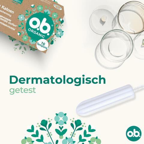 o.b.® Organic Cotton Super 16 Stuks