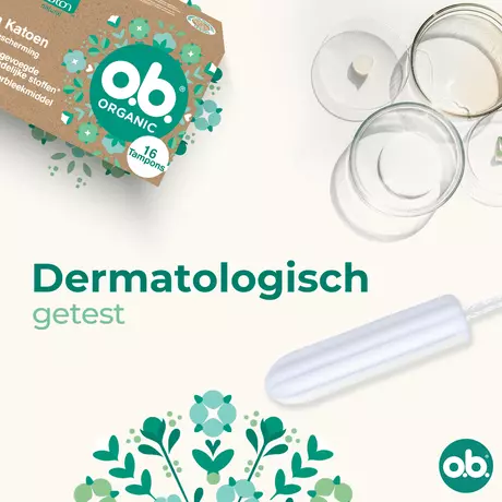 o.b.® Organic Cotton Tampons  Super 16 stuks