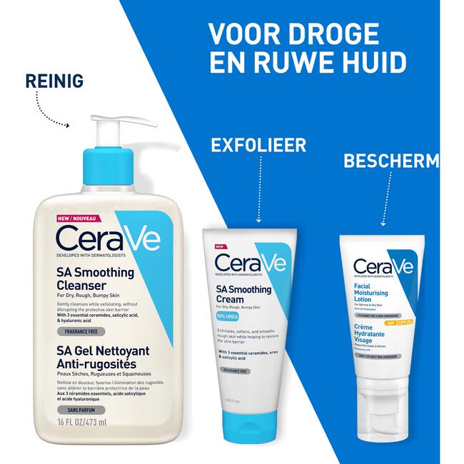 CeraVe SA Anti-Ruwe Huid Reiniger 236 ML