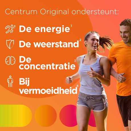 Centrum Energy Multivitaminen Tabletten 90 stuks