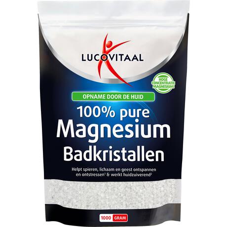 Lucovitaal 100% pure Magnesium Badkristallen 1000 Gram