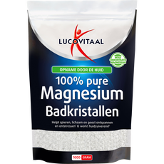 Lucovitaal 100% pure Magnesium Badkristallen 1000 Gram