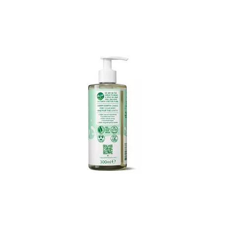Happy Earth 100% Natuurlijke Baby & Kids Zeepvrije Was & Badgel 300 ML