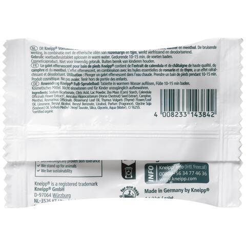 Kneipp Voetbadbruistablet Calendula Rozemarijn