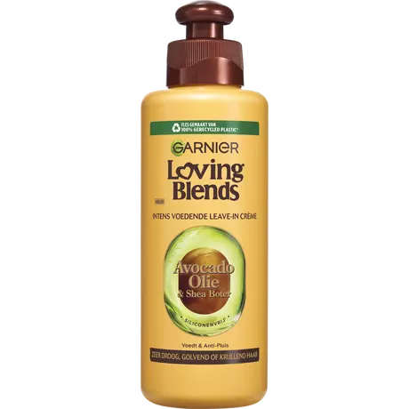 Garnier Loving Blends Avocado Olie & Karité Boter Leave-In Crème 200 ML