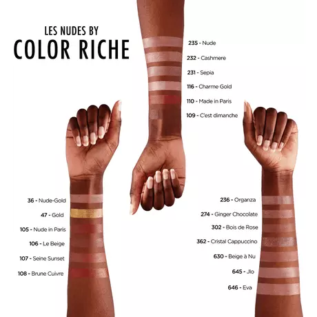 L'Oréal Paris Color Riche Satin Lipstick 630 Beige a Nude