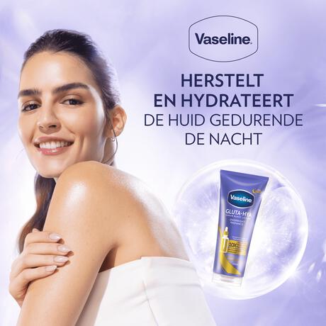 Vaseline Gluta-Hya Lotion Overnight Radiance 200ML