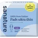 Sanature 100% Katoenen Maandverband Ultra Super Met Vleugels 10 stuks