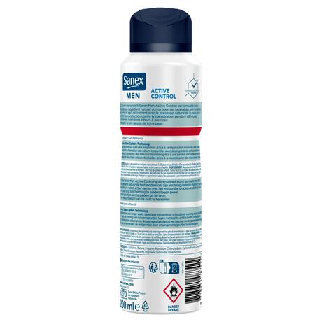 Sanex Men Dermo Active Control Deodorant Spray 200 ML