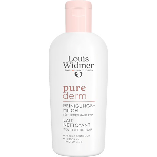 Louis Widmer Purederm Reinigingsmelk Zonder Parfum 200 ML