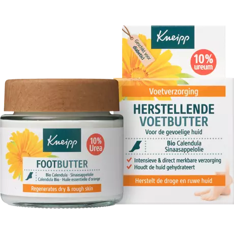 Kneipp Foot Care Voetbutter Calendula Sinaasappelolie 100 ML
