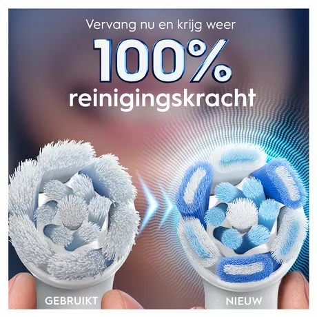 Oral-B iO Ultimate Clean Opzetborstels Wit 4 Stuks