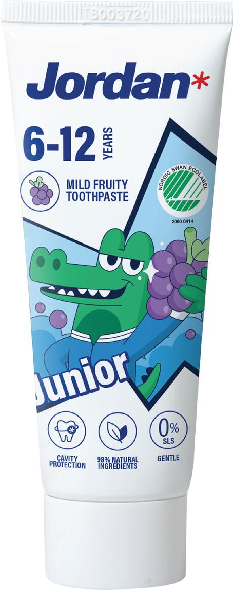 Jordan Tandpasta Junior 6-12 Jaar 50 ML
