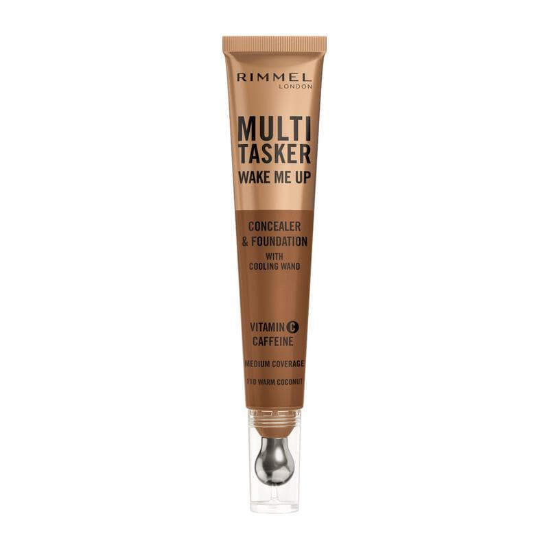 Rimmel London Multi-Tasker Wake Me Up Concealer Foundation 110 Warm Coconut