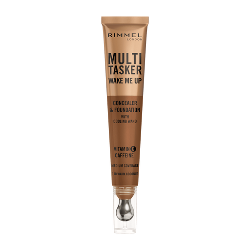 Rimmel London Multi-Tasker Wake Me Up Concealer Foundation 110 Warm Coconut