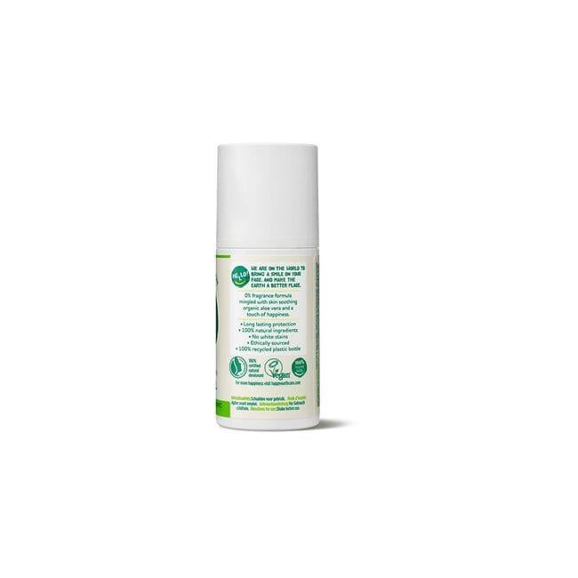 Happy Earth 100% Natuurlijke Unscented Deodorant Roller 75 ML