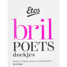 Etos Brilpoetsdoekjes 30 stuks