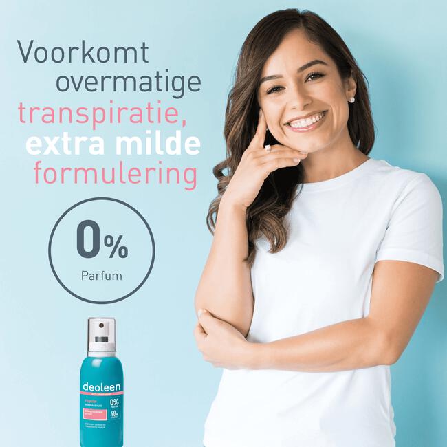 Deoleen Regular Anti-Transpirant Deodorant Pompspray 75 ML