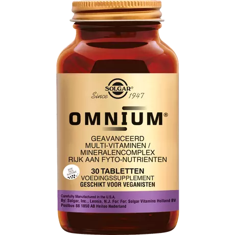 Solgar Omnium Tabletten 30 stuks