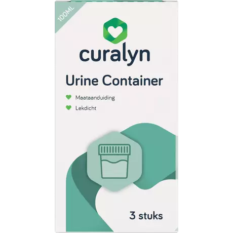 Curalyn Urine Container 3 stuks