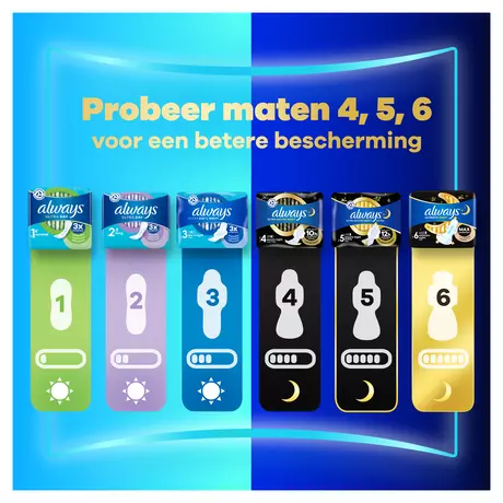 Always Maandverband Ultra Normal Giga Pack 44 stuks