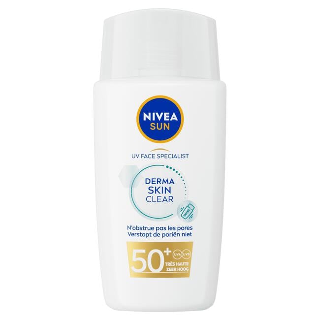 NIVEA SUN UV Face Derma Skin Clear 40 ML