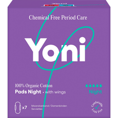 Yoni Maandverband Night 100% Biologisch Katoen