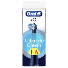 Oral-B iO Ultimate Clean Opzetborstels Zwart 6 Stuks