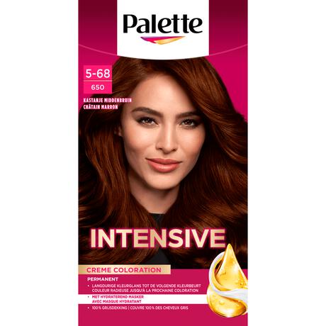 Poly Palette Intensive Crème Coloration 650 Kastanje Middenbruin