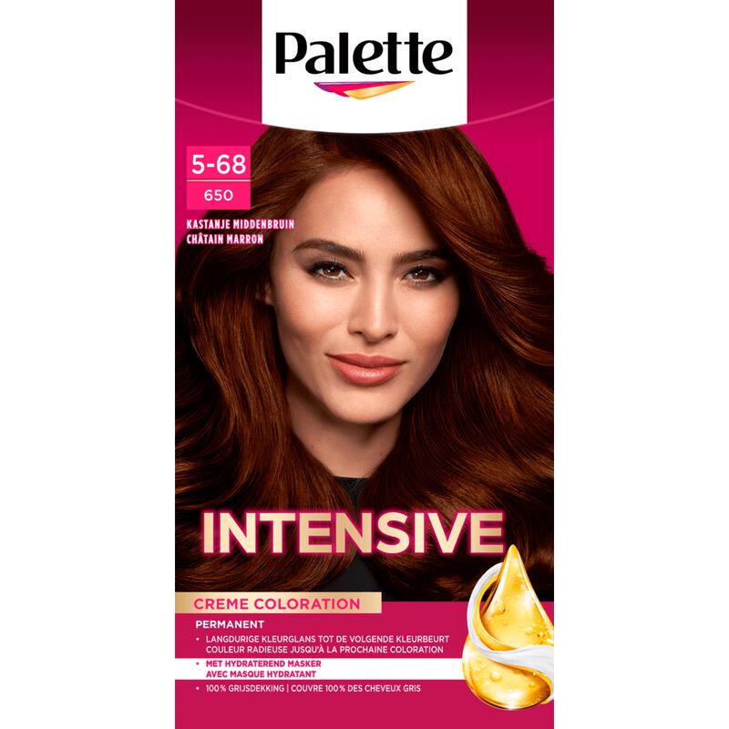 Poly Palette Intensive Crème Coloration Haarverf 650 Kastanje Middenbruin