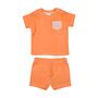 Etos Badstof Set Oranje Maat 74/80 