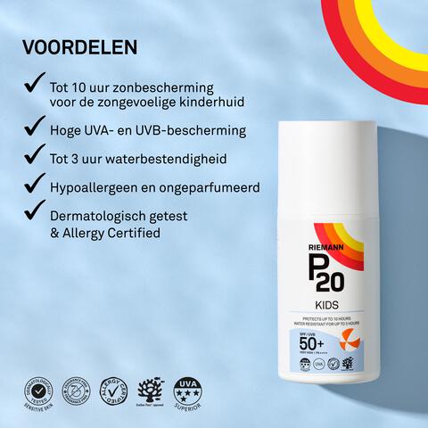 P20 Suncare For Kids Zonnebrand SPF50+ 200 ML