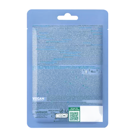 Garnier Hyaluron Glass Skin Jelly Sheet Mask