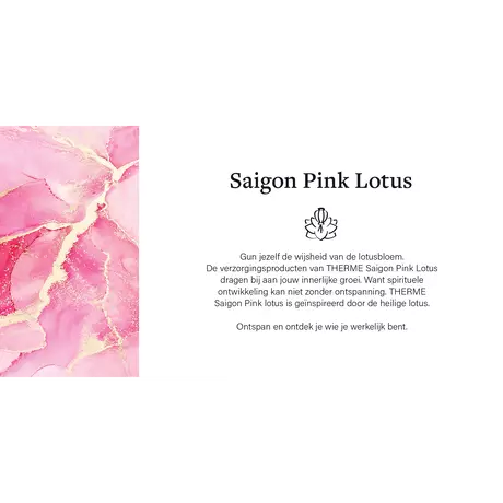 Therme Saigon Pink Lotus Satin Douchegel 200 ML