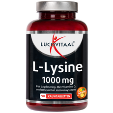 Lucovitaal L-Lysine 1000 mg Kauwtabletten 90 stuks