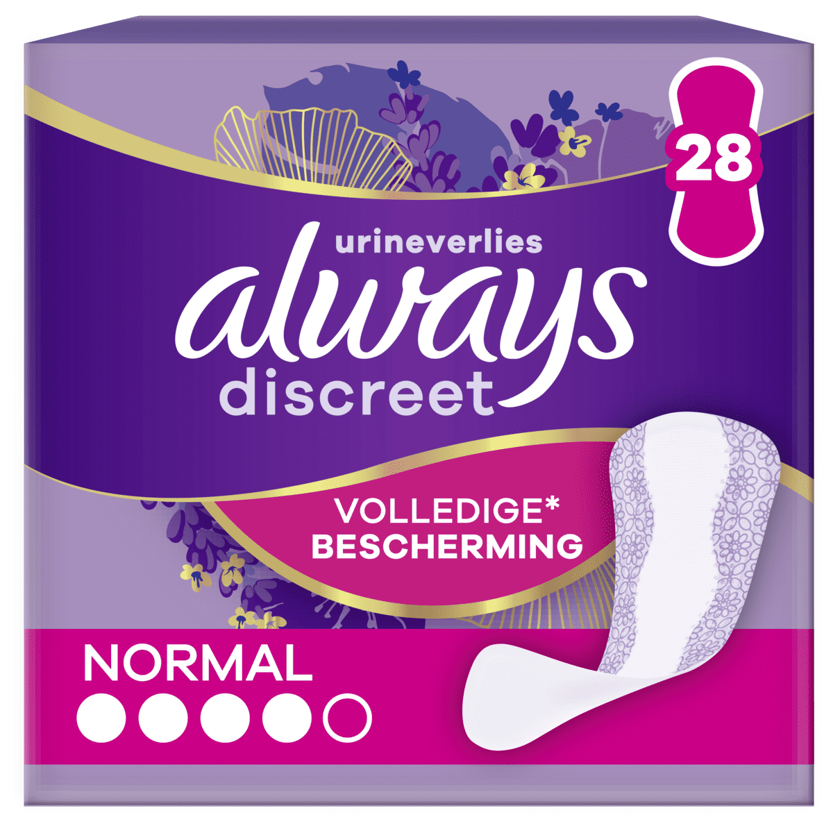 Always Inlegkruisjes Discreet Normal - 28 stuks
