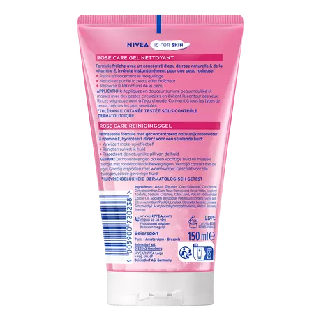 NIVEA Rose Care Micellair Reinigingsgel 150 ML