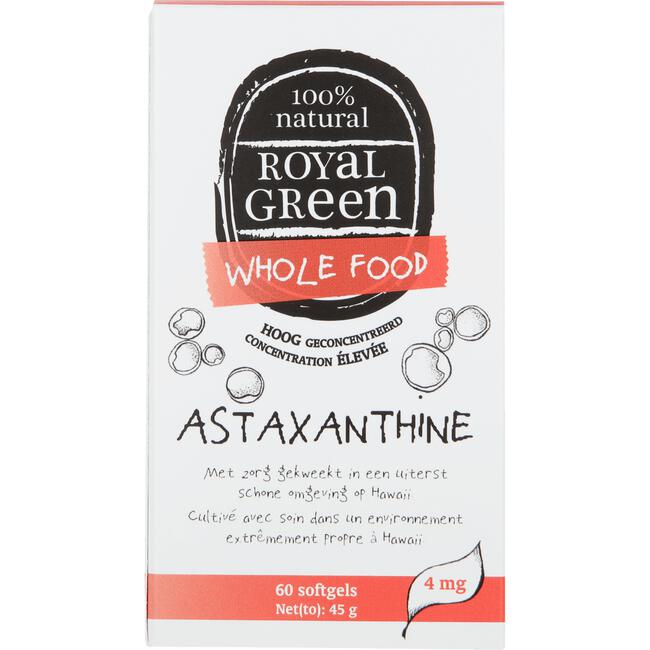 Royal Green Astaxanthine Softgels 60 stuks