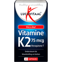 Lucovitaal Vitamine K2 75 mcg Capsules 60 stuks