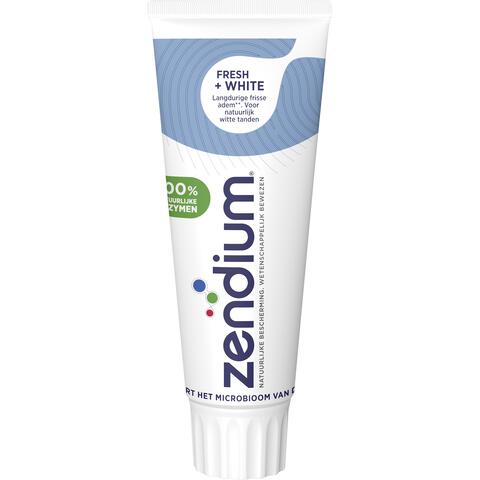 Zendium Fresh+White Tandpasta 75 ML
