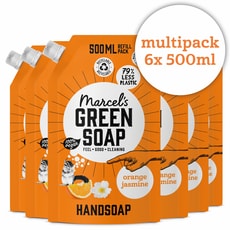 Marcel's Green Soap Orange & Jasmine Navulling 500 ML