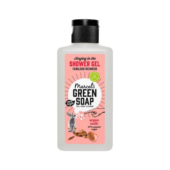 Marcel's Green Soap Argan & Oudh Showergel Mini 100 ML