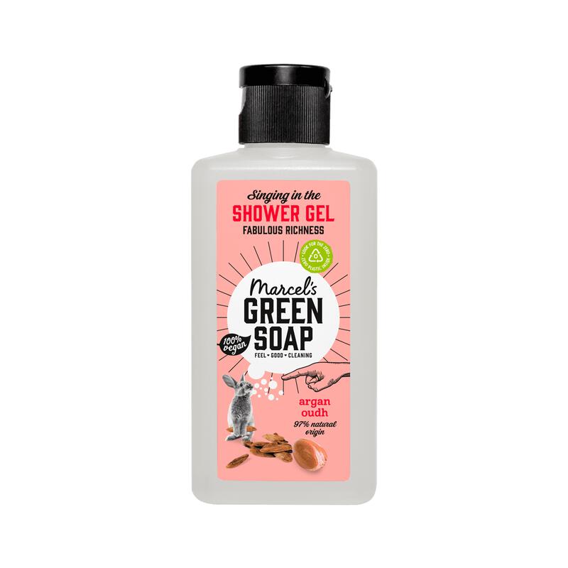 Marcel's Green Soap Argan & Oudh Douchegell Mini 100 ML