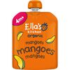 Ella's Kitchen Bio Knijpfruit Mango 4+ Maanden 70 gram