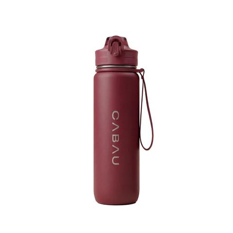 Cabau Lifestyle Bloom Bottle Stainless Steel - Cherry